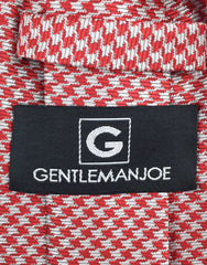 Gentleman Joe's Red Houndstooth Tie