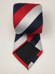 Red white blue ties