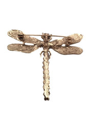 Gold or Silver Dragonfly Lapel Pin