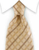 Gold Beige Necktie
