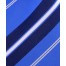 Blue Silk Striped Necktie