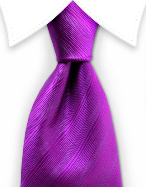 Purple Extra Long Tie