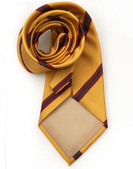 mustard yellow necktie