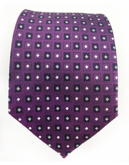 grape purple tie