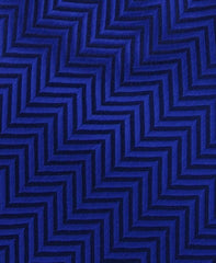 blue herringbone tie close up
