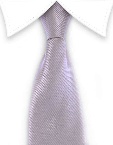 Men's Gray Zipper Necktie