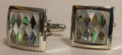 mother of pearl cuff links