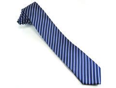 Navy Blue Skinny Necktie