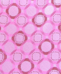 Pink Circle Necktie