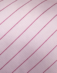 Rose Pink Striped Tie