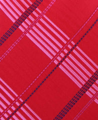 Red & Pink Plaid Necktie
