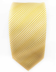 yellow striped tie