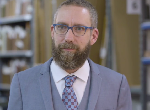 A Special Video Clip of the Senior Specialist for Books, Manuscripts and Americana at Christie's, wearing a Gentleman Joe Tie