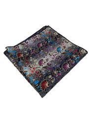 Multi-colored Floral Pocket Square