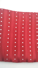 red and white pocket hanky