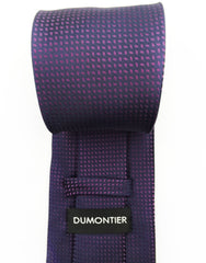 Purple & Black Flecked Tie