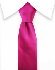 hot pink extra long tie