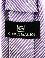 GentlemanJoe Big and Tall Purple tie