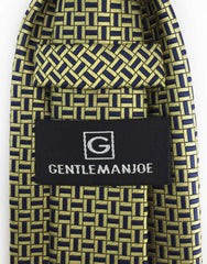 Gentleman Joe Gold and Navy Tie