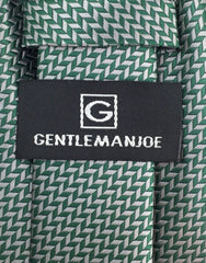 Silver & Green Gentleman Joe's Tie