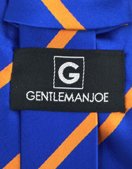 Gentleman Joe Royal Blue & Orange Tie