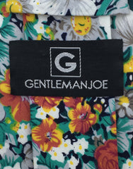 Gentleman Joe Orange Floral Tie