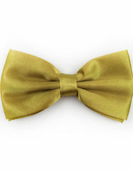 Gold bow tie