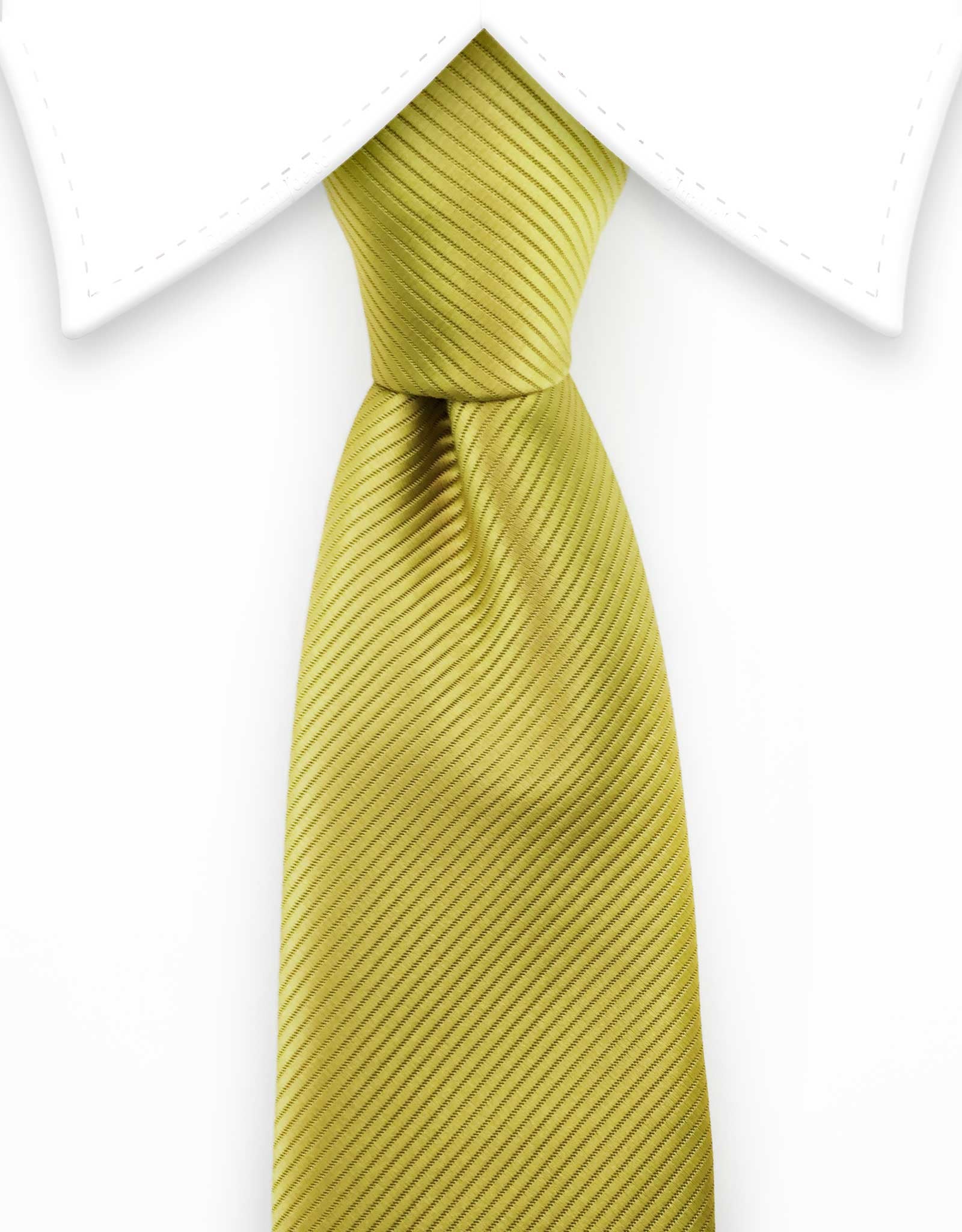 Gold Tie with green tinge