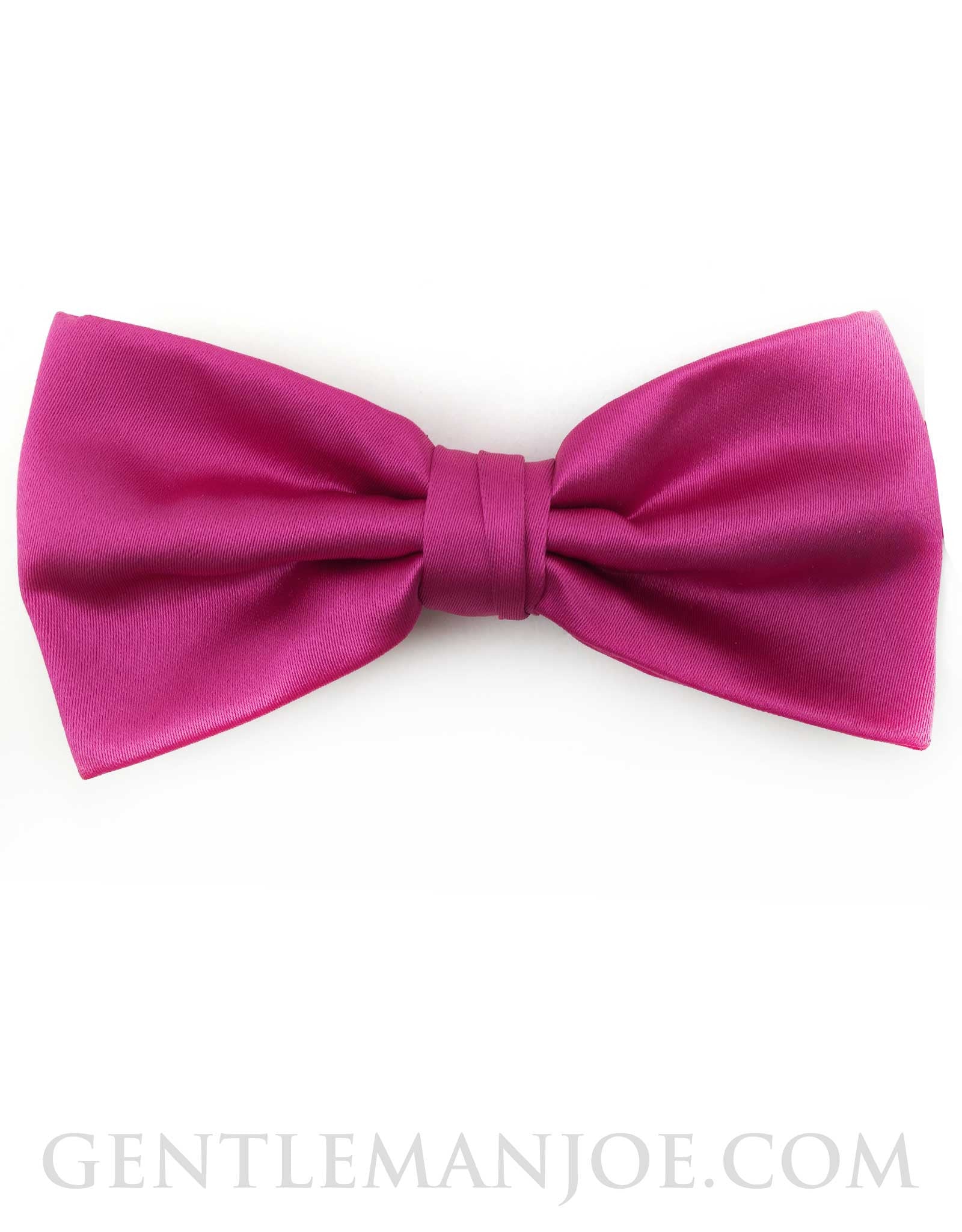 Hot pink bow ties