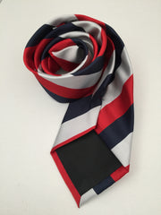 Red white blue necktie