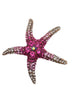 Pink Starfish Lapel Pin