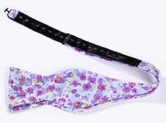lilac purple bow tie