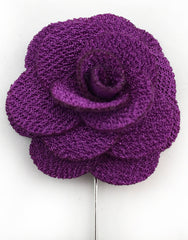 Purple Flower Stick Pin Jewelry