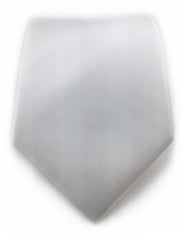 Solid White Tie