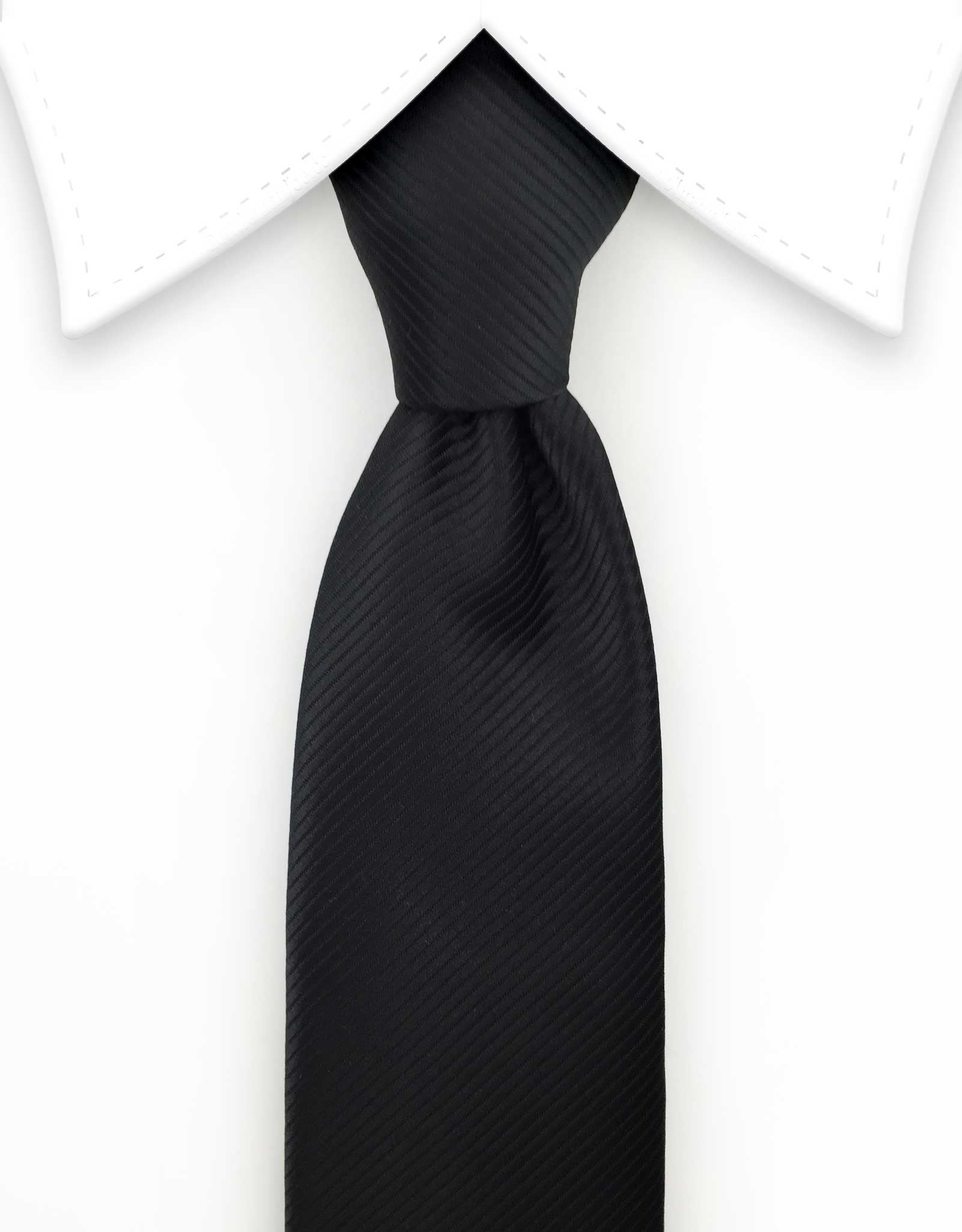 Black Extra Long Tie
