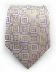 Antique beige tie