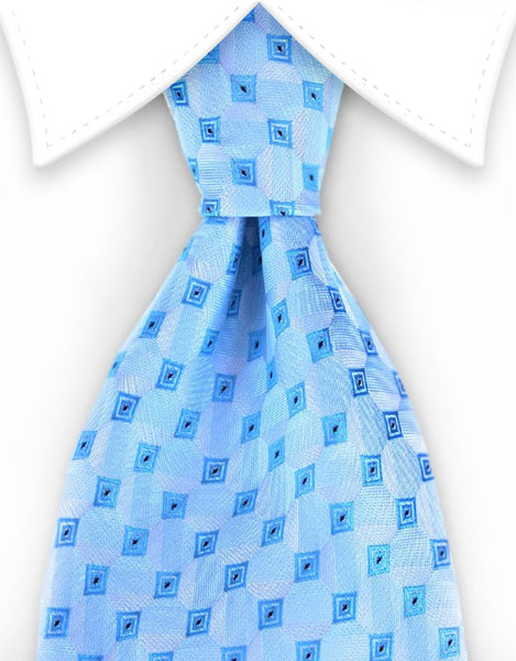 Light sky blue tie