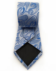 Baby blue tie