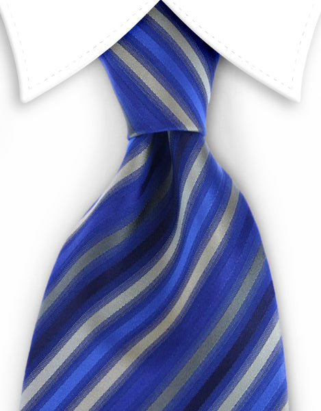 blue olive striped tie