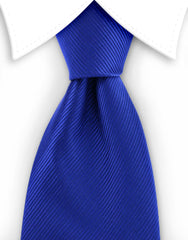 Royal blue tie