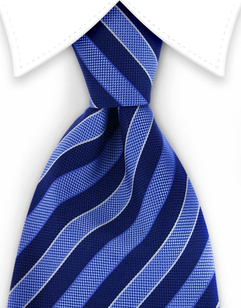 blue stripe tie