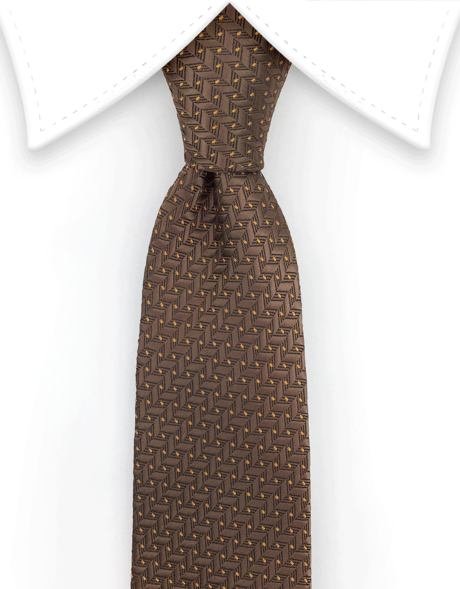 Brown Skinny Tie – GentlemanJoe