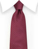 Extra Long 70 inch Burgundy Tie