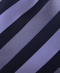 Charcoal and Black Striped Tie