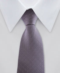 Charcoal Gray Skinny Tie
