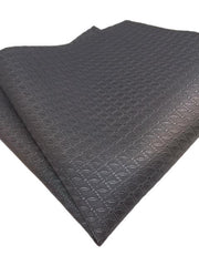 Charcoal Gray Pattern Silk Pocket Square