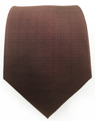 Chestnut brown tie