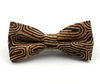 Cork Bowtie with Black Retro Design