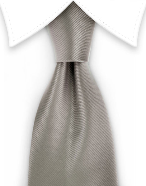 silver charcoal necktie