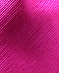 solid bold pink tie close up